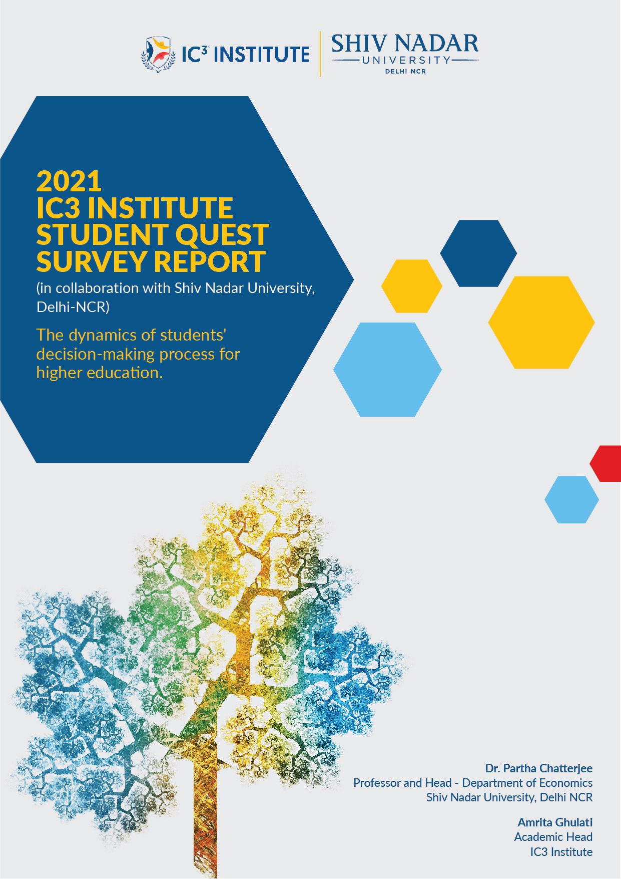 2021 IC3 Student Quest Survey Report cover
